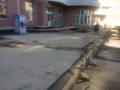 Начало 1-го этапа проекта "Благоустройство двора"